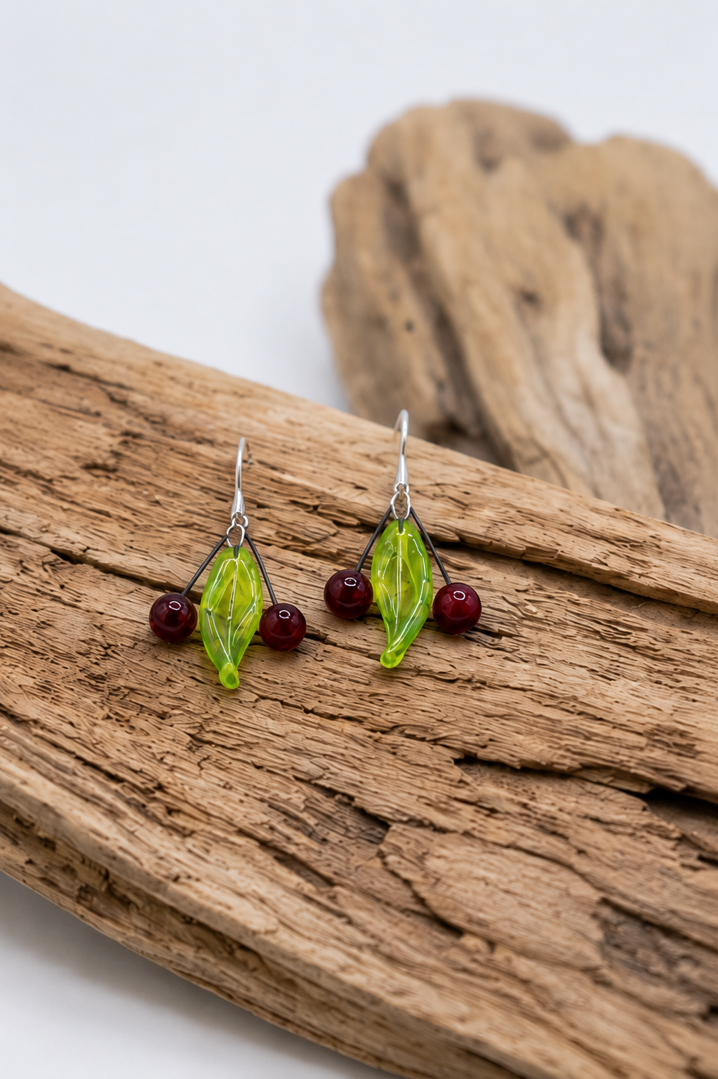 Boucles d'oreilles "Cerises"