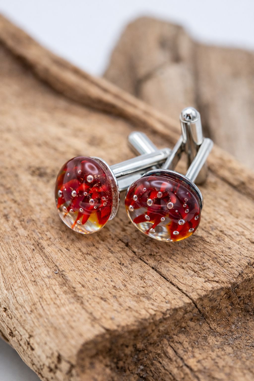 Boutons de manchettes "Eclat de Verre"