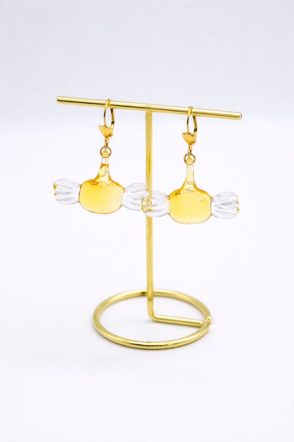 Boucles d'oreilles bergamote "Patrimoine Lorrain"