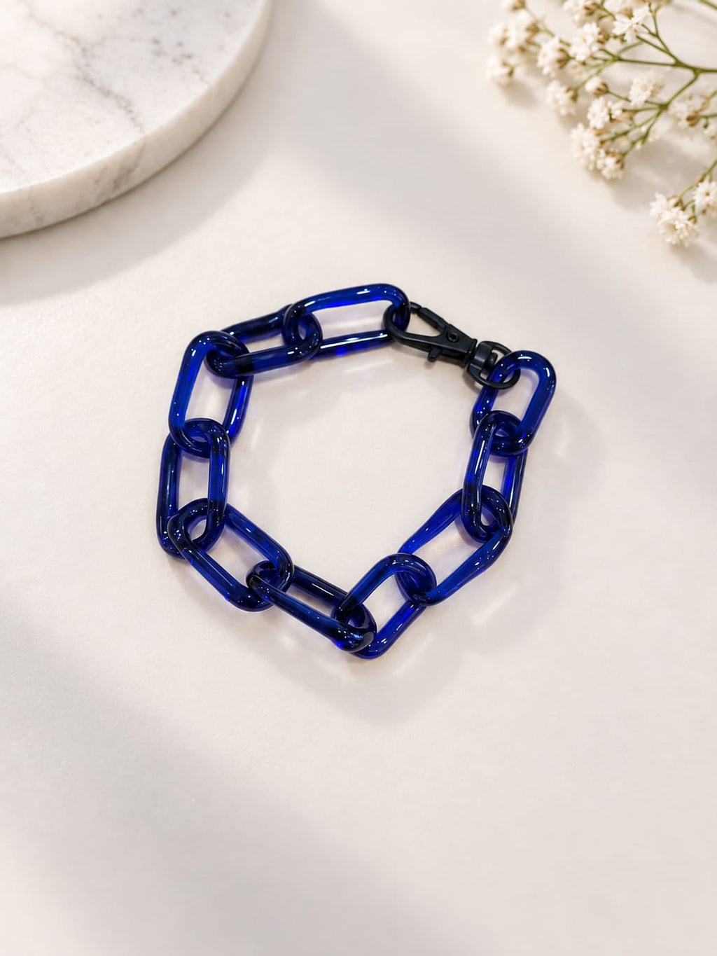 Bracelet "Chaine de verre"