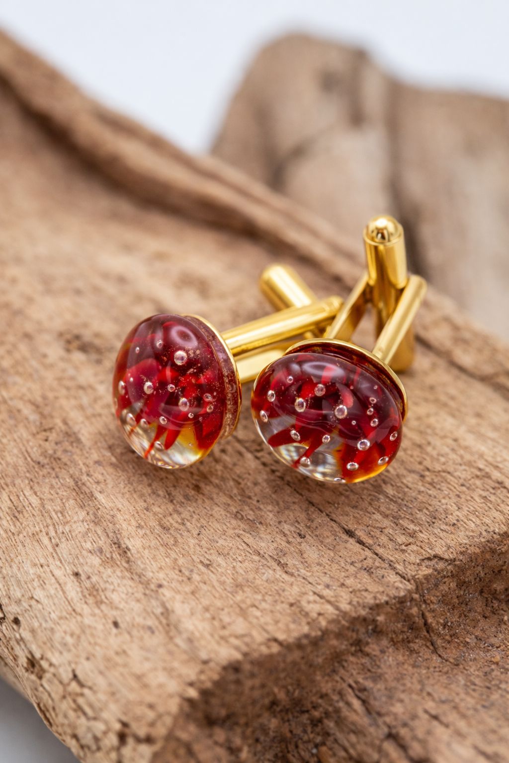 Boutons de manchettes "Eclat de Verre"