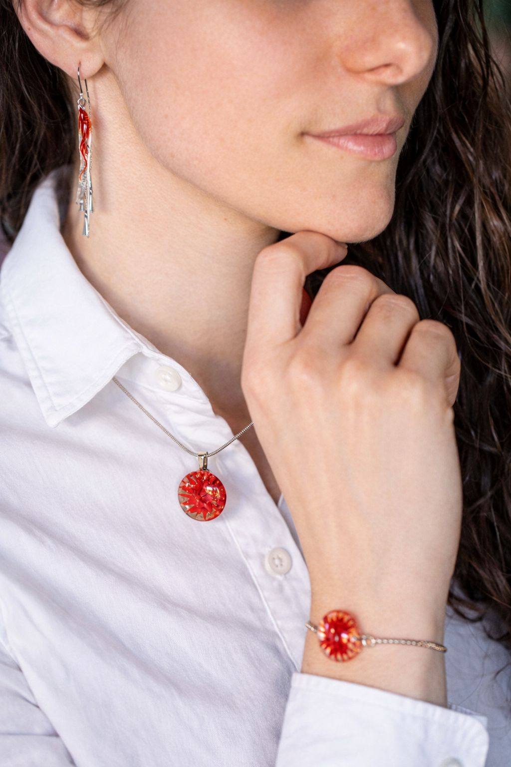 Collier "Eclat de Verre"